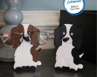 Spaniel Eyeglasses Holder, Dog Glasses Stand, Unique Mother's Day Gift Idea