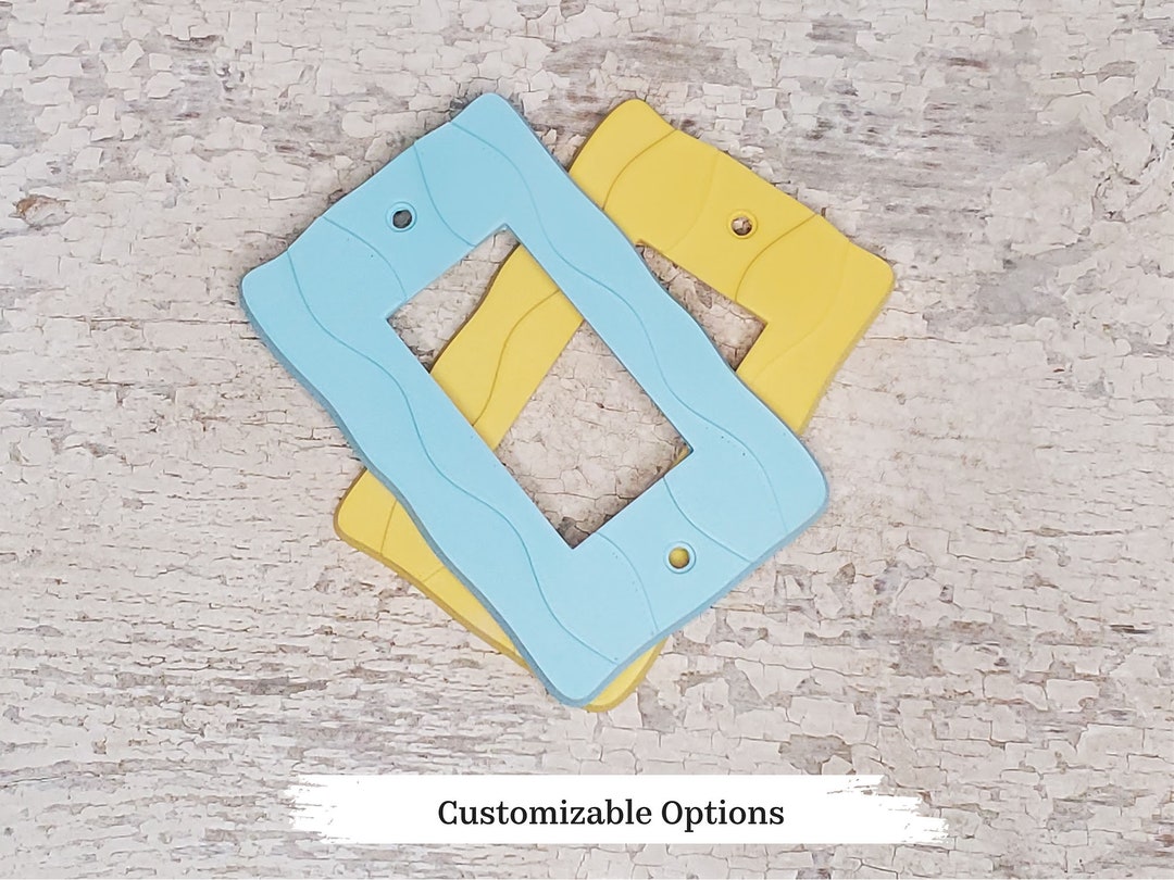 Small Ree Switch Cover Retro Light Switch Cover: Vintage Switch Plate, Rocker Switchplate ...