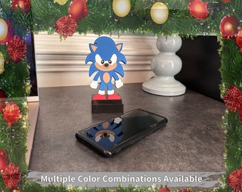 Sonic iPhone or Cell Phone Stand for Desk makes a great Christmas Gift or Stocking Stuffer