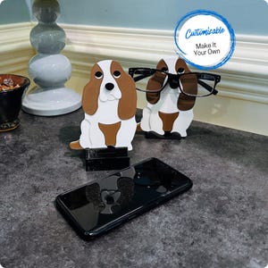 Adorable Basset Hound iPhone Holder – Fun & Functional Phone Stand for Dog Lovers