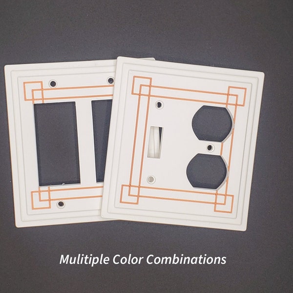 Light Switch Cover Art Deco Etsy