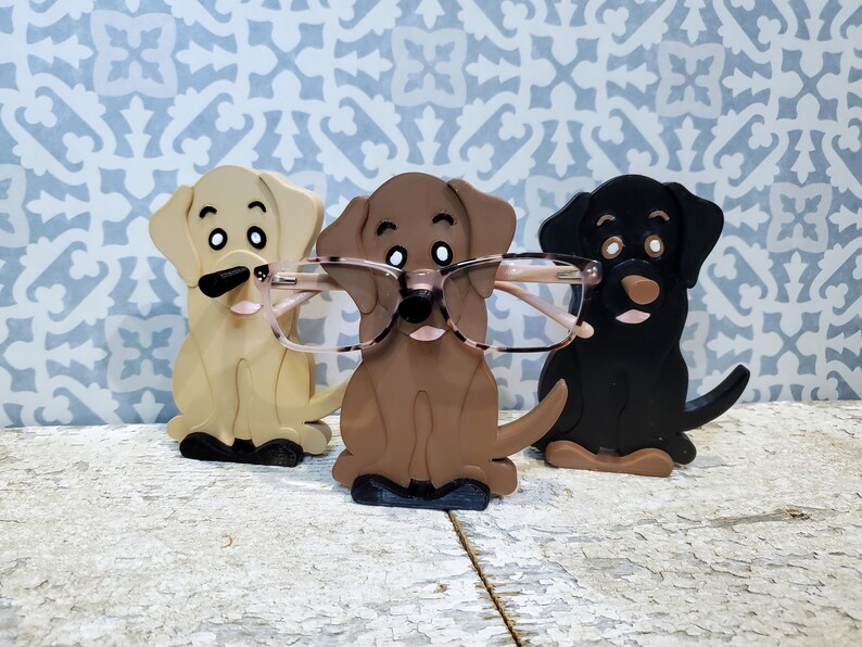 Lab Glasses Holder Labrador Eyeglasses Holder Dog Glasses Etsy