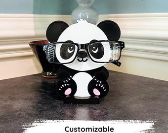 Panda Eyeglasses Holder, Panda Bear Glasses Stand, Amazing Mother's Day Gift