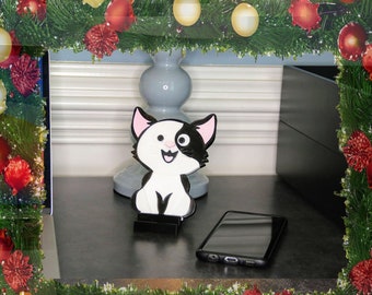 Cat iPhone or iPad Stand makes a great Christmas Gift or Stocking Stuffer