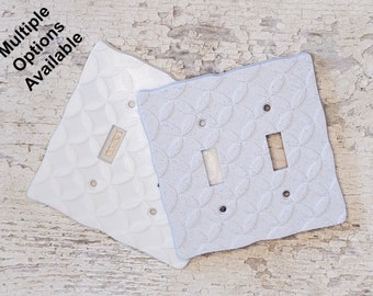Circle Diamond Light Switch Cover: Elegant Room Wall Decor