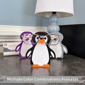 Penguin Eyeglasses Holder, Sunglasses Stand - Perfect Gift for the Penguin Lover in Your Life