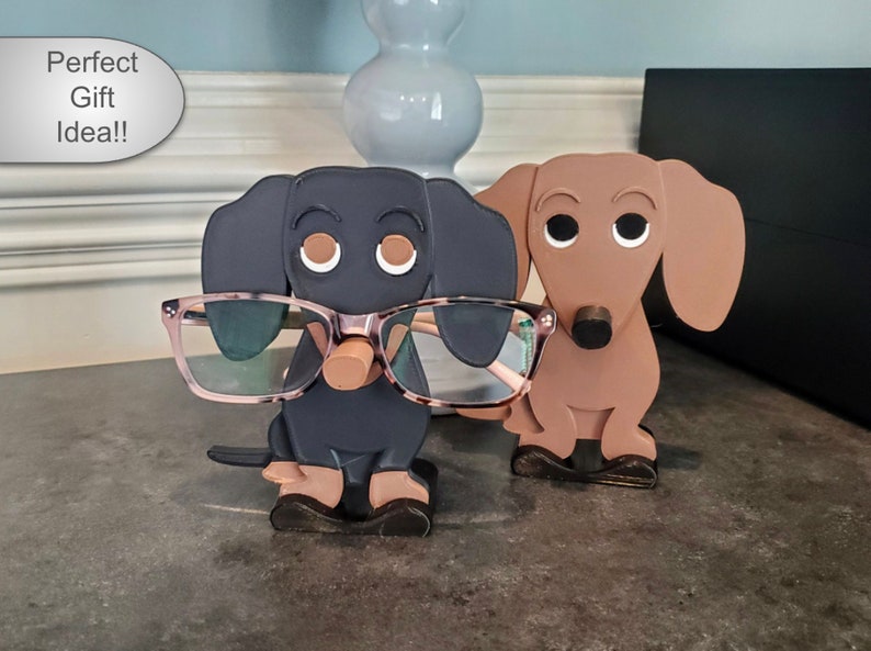 Dachshund Eyeglasses Holder Dotson Glasses Stand Fun Gift Etsy