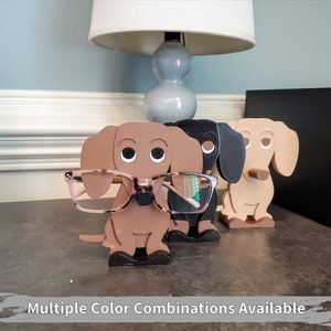 Dachshund Eyeglasses Holder, Dotson Glasses Stand, Amazing Mother&#39;s Day Gift