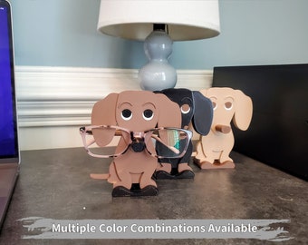 Dachshund Eyeglasses Holder, Dotson Glasses Stand, Amazing Mother's Day Gift