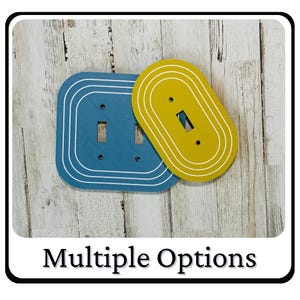 Vintage Vibes: Mid Century Modern Switch Plate Cover