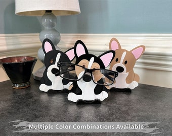 Corgi Eyeglasses Holder: Personalized Dog Mom Gift