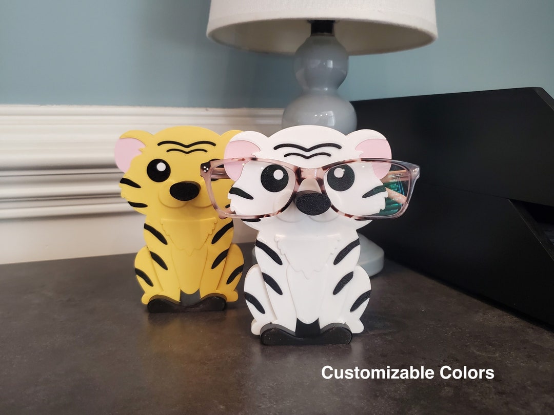 Tiger Eyeglasses Holder Tiger Glasses Holder Glasses Stand Etsy