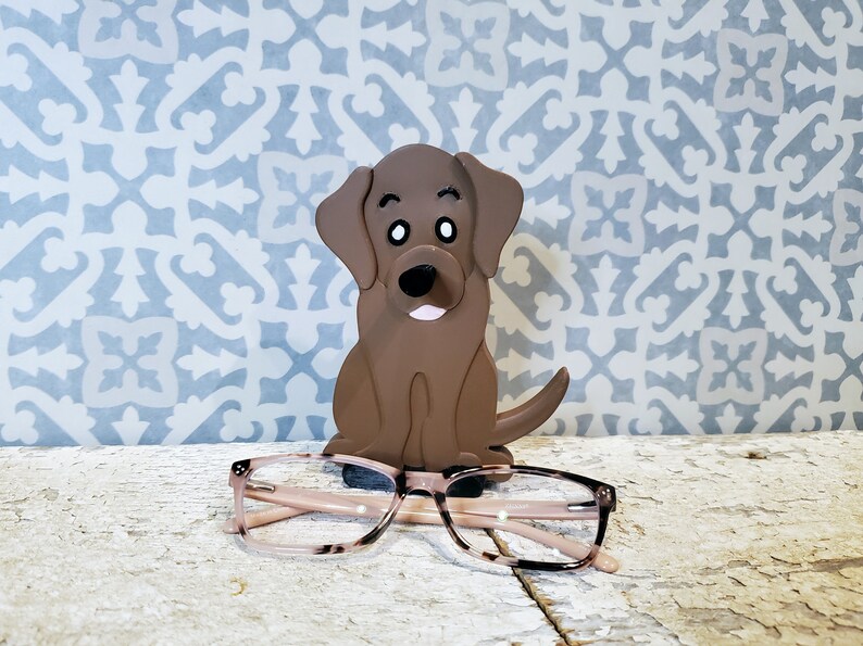 Lab Glasses Holder Labrador Eyeglasses Holder Dog Glasses Etsy