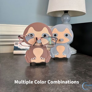 Sloth Eyeglass Holder, Personalized Glasses Stand Gift for Mom