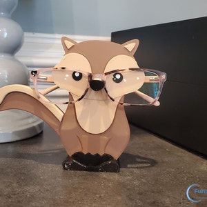 Chipmunk Eyeglasses Holder: Whimsical Sunglasses Stand