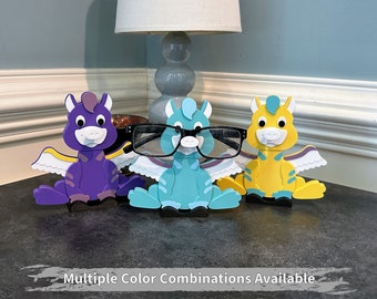 Pegasus Eyeglasses Holder, Eyeglass Stand, and Unique Kids Gift Idea
