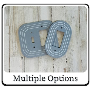 Contemporary Rocker Switch Cover: Elegant Style with an Unexpected Detail