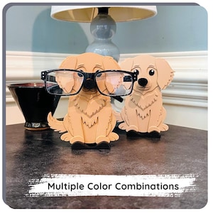 Golden Retriever Eyeglasses Holder: Dog Lover Gift