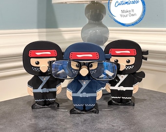 Ninja Eyeglasses Holder or Sunglasses Holder makes a great stocking stuffer