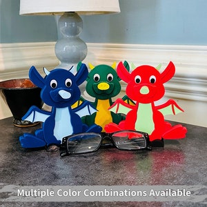 Dragon Eyeglasses Holder, Monster Eyeglass Stand and Unique Kids Gift Idea