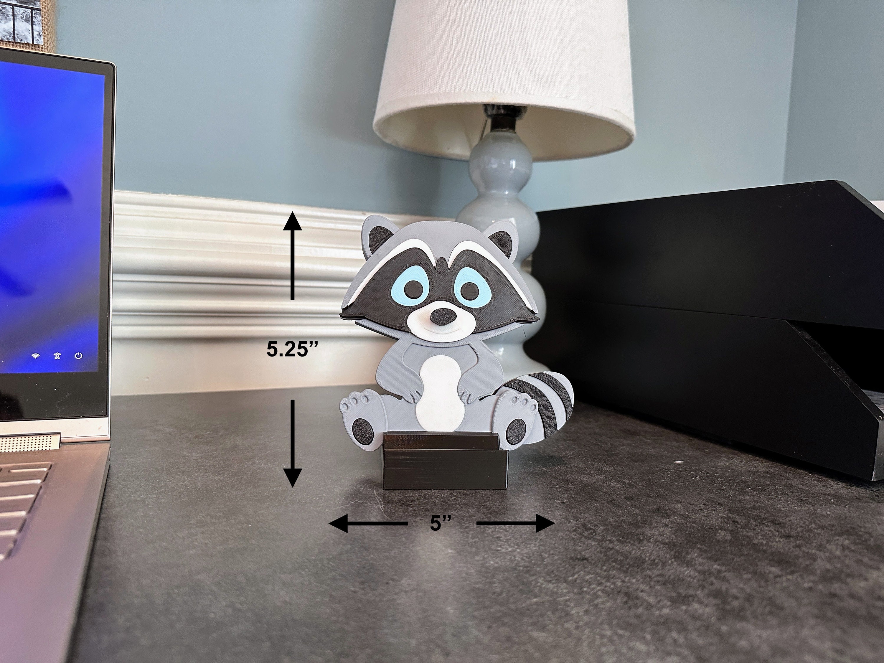 Clever Raccoon Business Card Holder, Desk Organizer and Unique Office ...