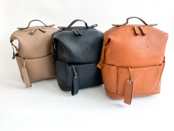 Nappy Bag Vegan Leather Bag Nappy 