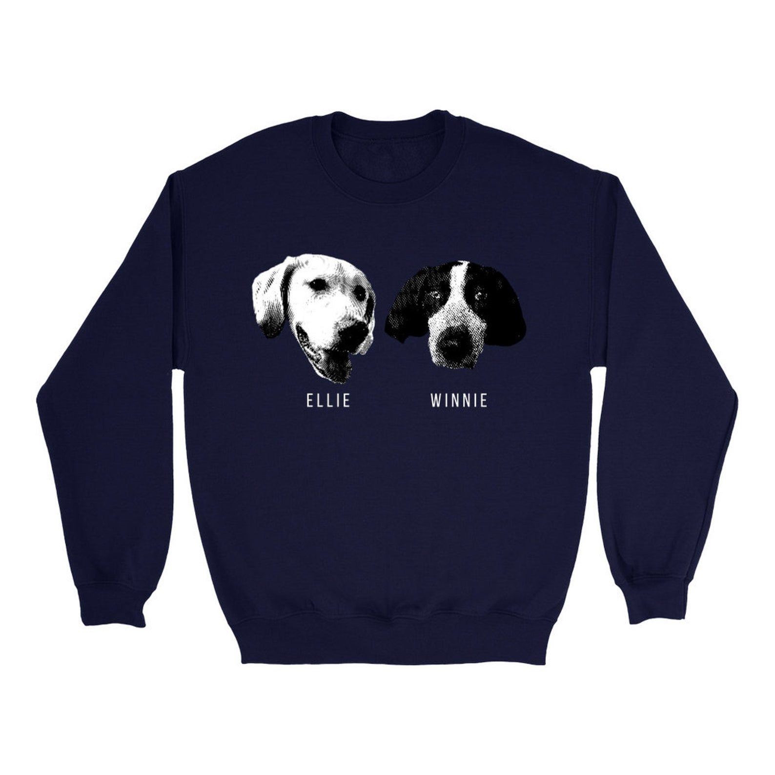 Custom Dog Sweatshirt Crewneck Sweatshirt Pet Gifts Custom Etsy