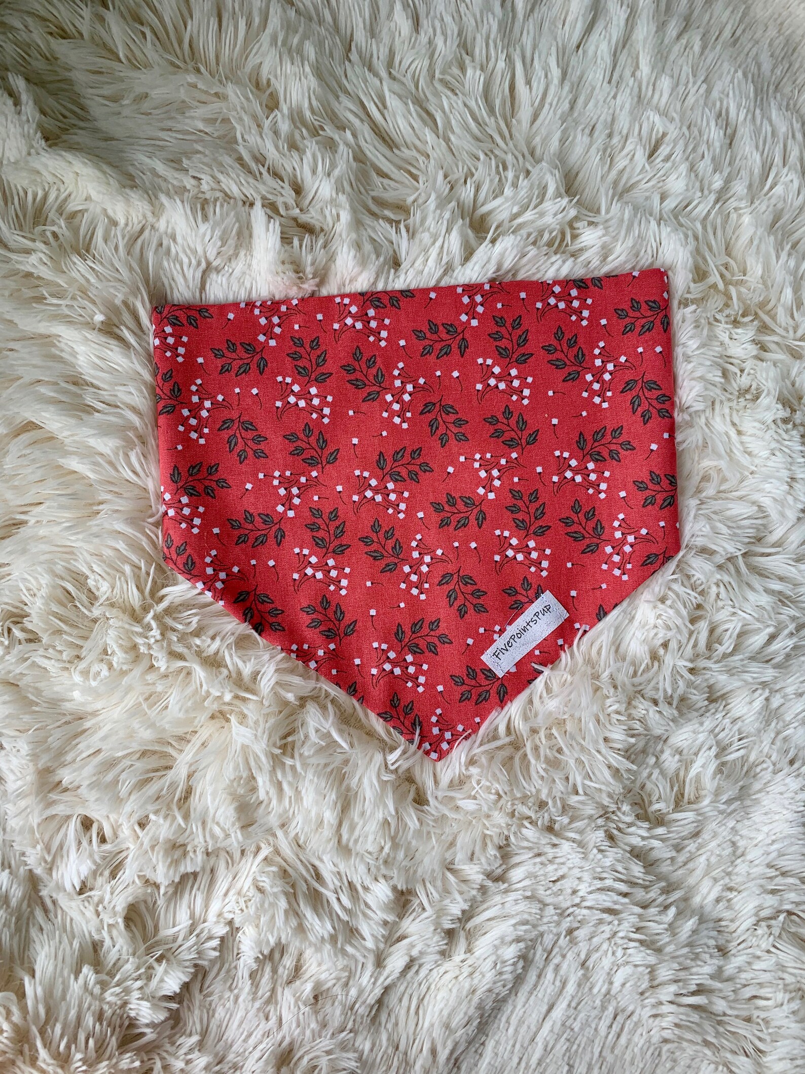 Pink Dog Bandana Elastic Dog Bandana No Tie Dog Bandana Etsy