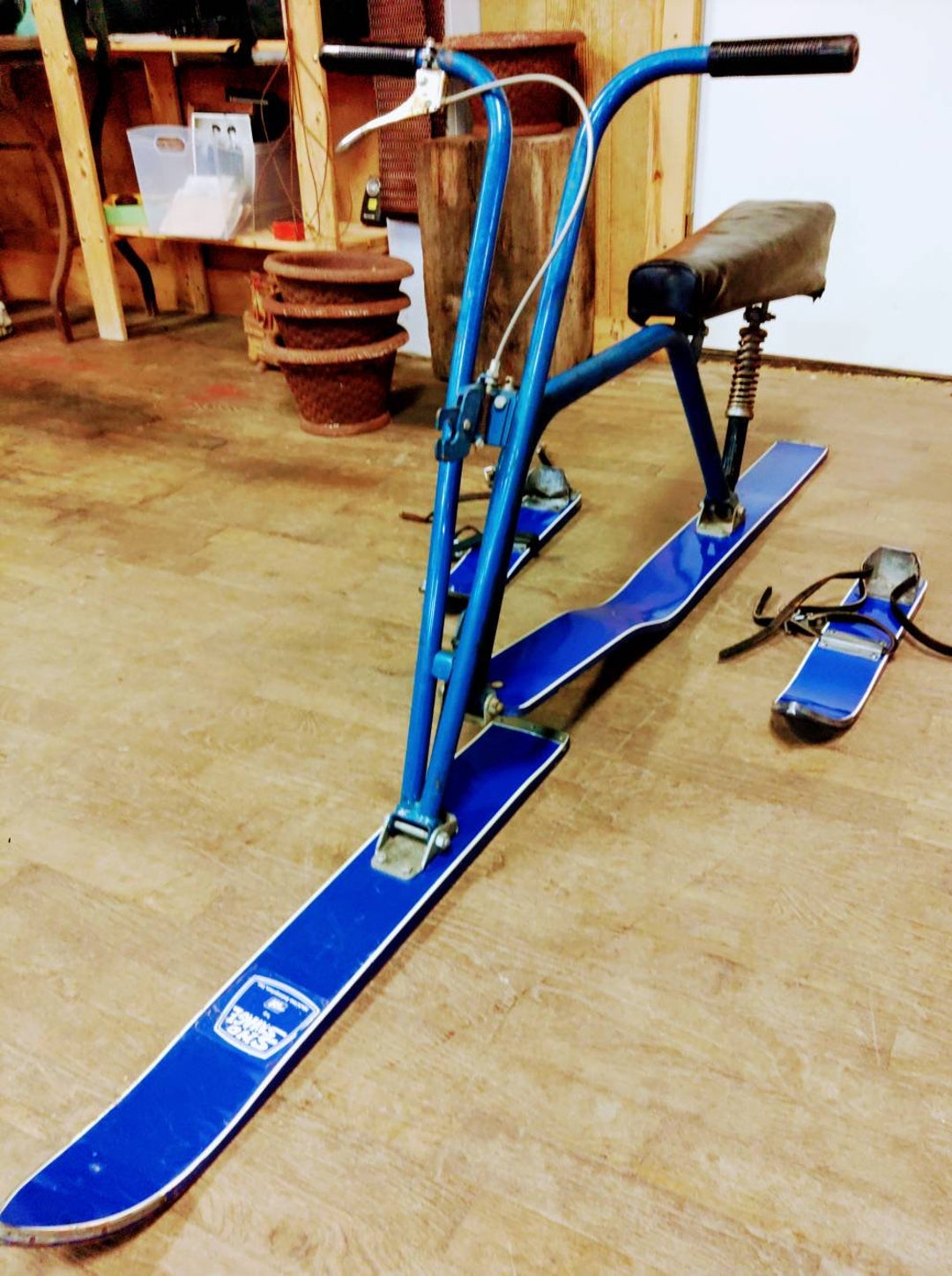 RARE Vintage Ski Bob Michrina Sno Savage Snowmobile Sled Snow Skis Snowboard Bobsled Ski Bobbing Ski Bike Etsy Canada