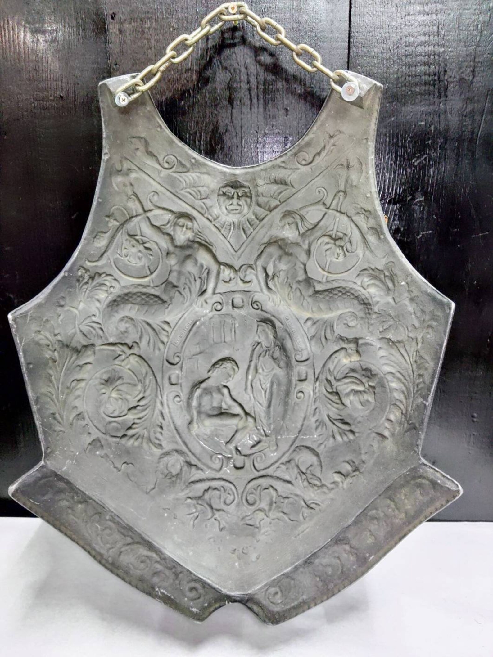 Vintage Viking Breast Plate Knights Armor Chest Protector Rare Original