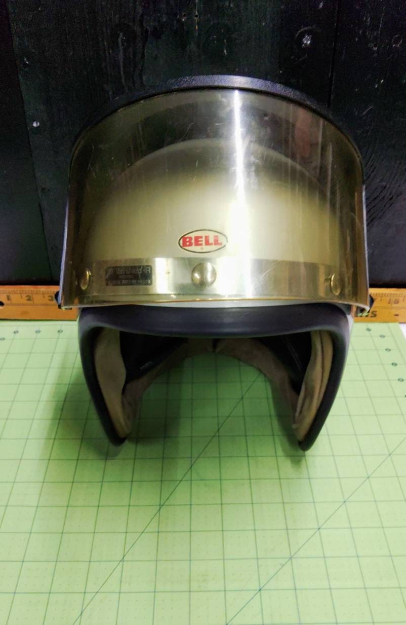 Vintage 1970 ILC Vari-shield-r Snap on Helmet Face Shield Universal 3 ...