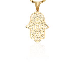 14k Gold Hamsa Stud Earrings Diamond Hamsa Stud Earrings For Sale at