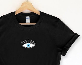 Evil Eye Shirts, Evil Eye Of Protection Shirt, Birthday Gift , All Seeing Eye Shirt, Celestial T-Shirt, Positive Shirt, Gift for Her