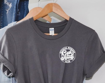 Cool Aunts Club T-Shirt, Auntie Gift, Cotton Blend