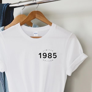 40th birthday gift shirt, Limited Edition 1985, 40th Birthday Shirt, Birthday Gift for him and her, 40th Birthday Present, Unisex
