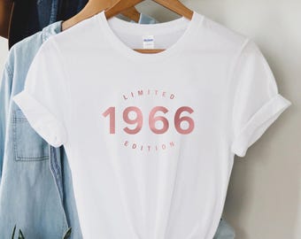 60th birthday gift shirt, Limited Edition 1966, 60th Birthday Shirt, Birthday Gift for him and her, 60th Birthday Present, Unisex