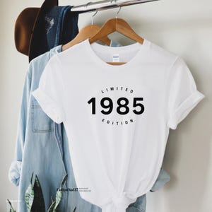 40th birthday gift shirt, Limited Edition 1985, 40th Birthday Shirt, Birthday Gift for him and her, 40th Birthday Present, Unisex