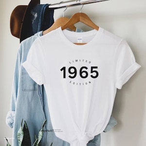 60th birthday gift shirt, Limited Edition 1965, 60th Birthday Shirt, Birthday Gift for him and her, 60th Birthday Present, Unisex