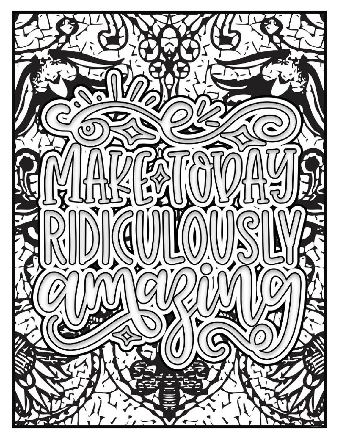 50 Mental Health Affirmation Coloring Pages - Etsy