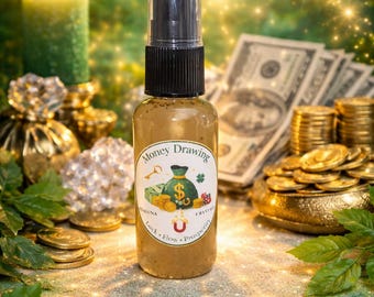 Money Drawing Spiritual Spray | Abundance l Prosperity | Opportunity & Flow | Manifestation Mist
