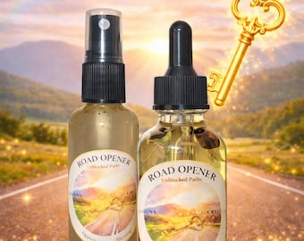 Road Opener Bundle | Abre Caminos Oil & Spray | Open Roads l Opportunities | Saint Joseph Inspired | Spiritual Manifestation Set