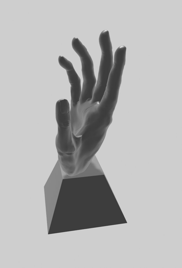 Realistic Hand Ring Holder Etsy