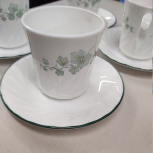Callaway green ivy cup and saucer