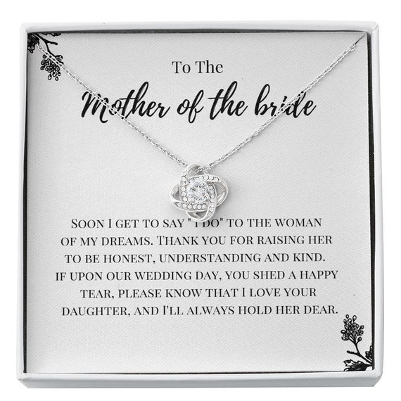  Mother of the Bride Gift from Groom Mother in Law Wedding Etsy