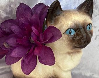 Siamese Kitty Vase or planter