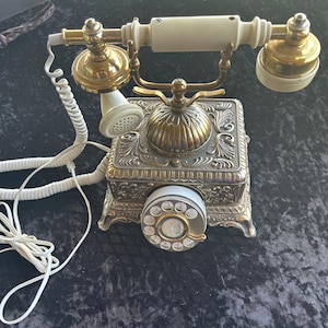 VTG Rotary Telephone,  Victorian Style,  Rotary phone