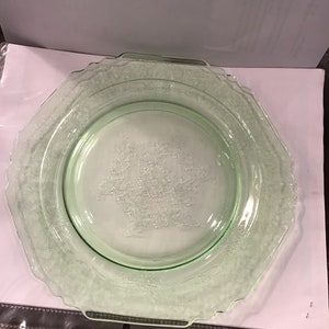 Hazel Atlas, Florentine, 8 1/2” Lunch or Salad Plate