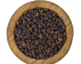 Timut pepper (Szechuan) whole Nepalese black pepper loose 200g/7.05oz