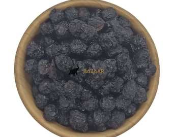 Organic Aronia Berries Whole Dried Black Chokeberries Aronia Melanocarpa  bulk loose