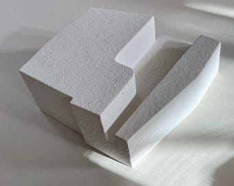 Wall sculpture - Dimensional plaster art - Wall objects - Abstract sculpture - 03